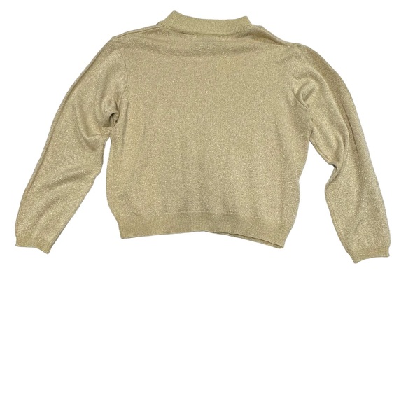 Baxter & Wells size Petite Large women’s gold / tan colored long sleeve shirt. - Picture 2 of 10